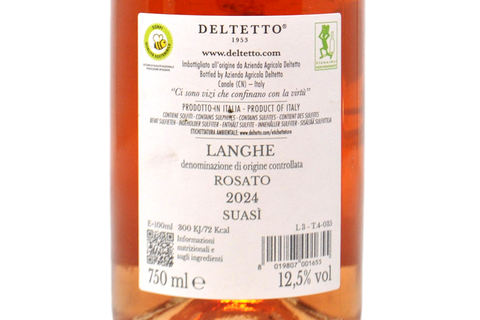 LANGHE ROSATO DOC "SUASI" 2024 - DELTETTO