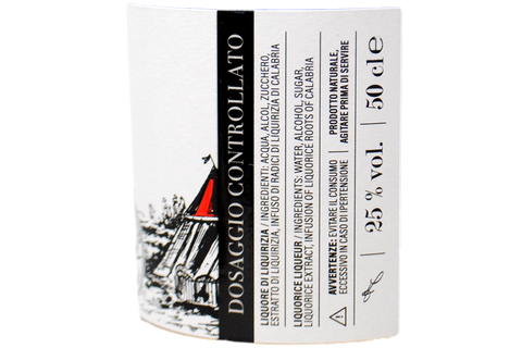 LIQUEUR DE RÉGLISSE "ABRACADABRA" 0,50 L - ANCIEN ENTREPOT DOUANIER