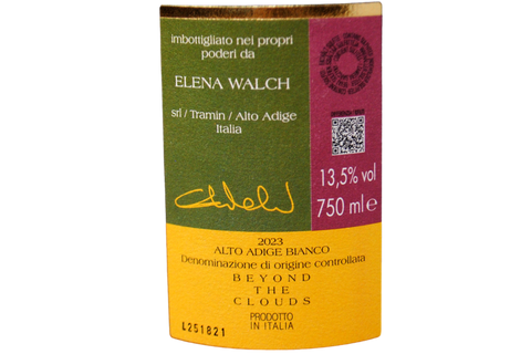 ALTO ADIGE BIANCO DOC "BEYOND THE CLOUDS" 2023 - ELENA WALCH