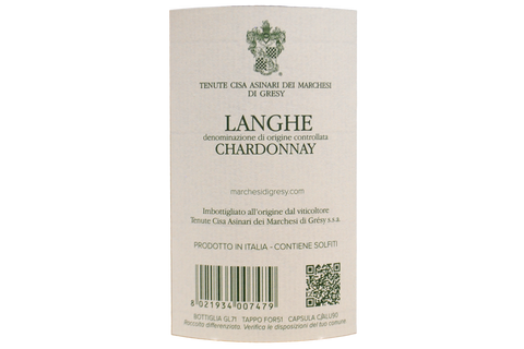 LANGHE DOC CHARDONNAY 2022 - MARCHESI DI GRESY