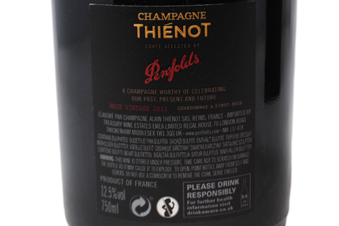 CHAMPAGNE VINTAGE 2012 "PENFOLDS" - CHAMPAGNE THIÉNOT