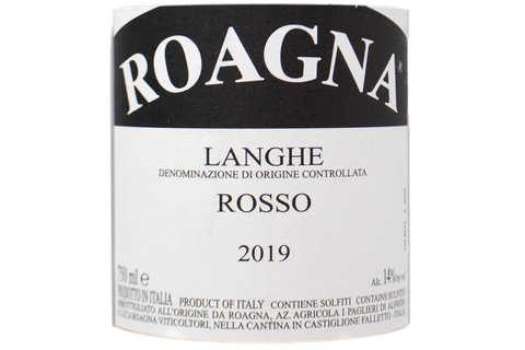 LANGHE ROSSO DOC 2019 - ROAGNA