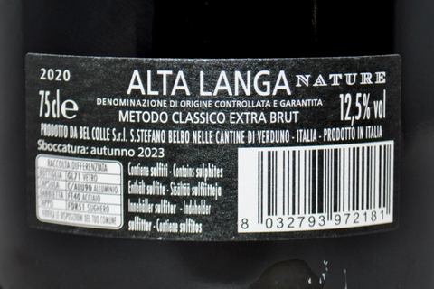 ALTA LANGA DOCG EXTRA BRUT "CUVEE VALENTINA" 2020 - BELCOLLE