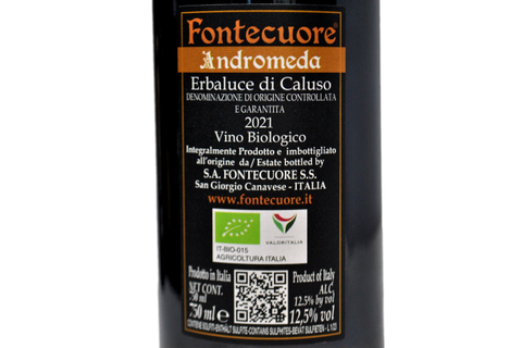 ERBALUCE DI CALUSO DOCG BIOLOGICO "ANDROMEDA" 2021 - FONTECUORE