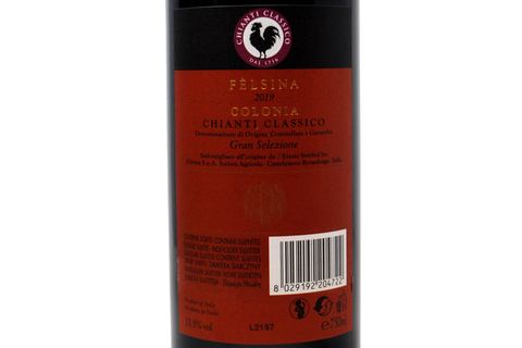 CHIANTI CLASSICO DOCG "COLONIA" GRANDE SÉLECTION 2016 - FELSINA