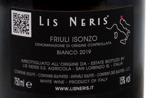 FRIULI ISONZO DOC BIANCO "CONFINI" 2019 - LIS NERIS
