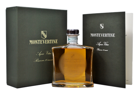 AQUA VITAE RISERVA 18 ANNI (700ml) - MONTEVERTINE