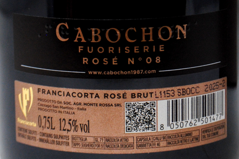 FRANCIACORTA BRUT FUORISERIE ROSÉ N°08 "CABOCHON" ASTUCCIATO - MONTE ROSSA