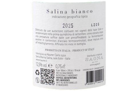 SALINA BIANCO IGT 2025 - HAUNER