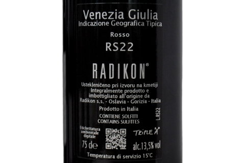 VENEZIA GIULIA ROSSO IGT "RS22" 2022 - RADIKON