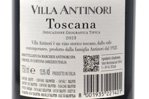 TOSCANA ROSSO IGT "VILLA ANTINORI" 2023 - ANTINORI