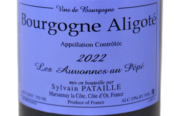 BOURGOGNE ALIGOTÉ "LES AUVONNES AU PÉPÉ" 2022 - SYLVAIN PATAILLE