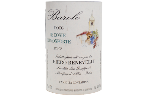 BAROLO DOCG "LE COSTE DI MONFORTE" 2019 - PIERO BENEVELLI