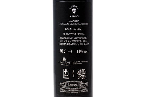 CALABRIA IGP PASSITO 2021 - CANTINE VIOLA