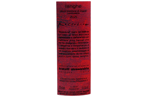 LANGHE ROSSO DOCG "ROSSOLUNA" 2021 - FRATELLI ALESSANDRIA