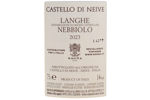 BARBARESCO DOCG 2002 - CHÂTEAU DE NEIVE