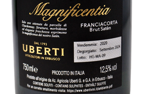 FRANCIACORTA DOCG SATEN “MAGNIFICENTIA” 2020 - UBERTI