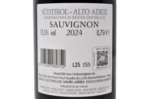 SUDTIROL DOC SAUVIGNON 2024 - MURI-GRIES