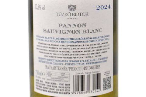 PANNON SAUVIGNON BLANC 2024 - TUZKO, ANTINORI