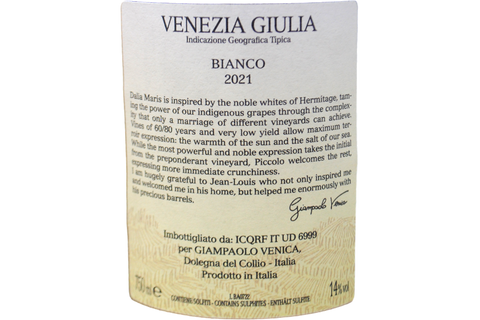 VENEZIA GIULIA IGT BIANCO "PICCOLO - DALIA MARIS" 2021 - VENICA