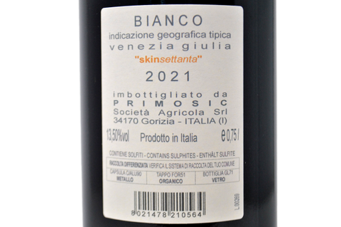 VENEZIA GIULIA BIANCO IGT "SKINSETTANTA" 2021 - PRIMOSIC