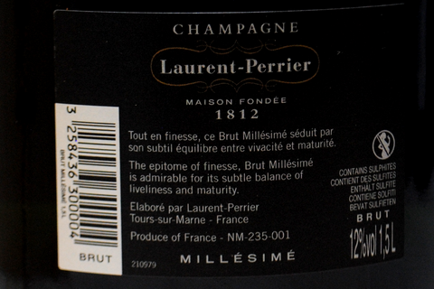 CHAMPAGNE BRUT MILLÉSIMÉ 2006 "RAREMENT MILLÉSIMÉ" MAGNUM CASSA LEGNO - LAURENT PERRIER