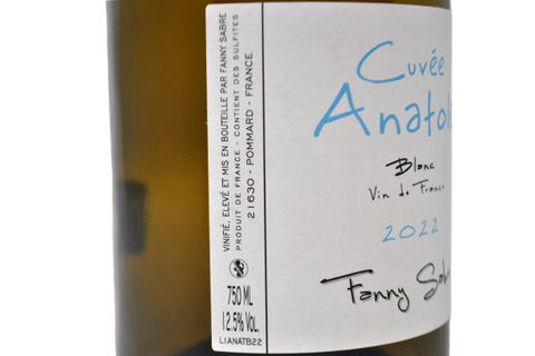 BLANC "CUVÉE ANATOLE" 2022 - FANNY SABRE