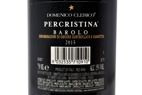 BAROLO DOCG "PERCRISTINA" 2015 - DOMENICO CLERICO