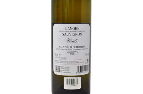 LANGHE DOC SAUVIGNON "VIRIDIS" 2024 - BURLOTTO