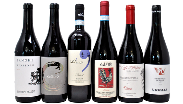 NEBBIOLO TASTING BOX - IL RE DEI VITIGNI ITALIANI - 6 BOTTIGLIE