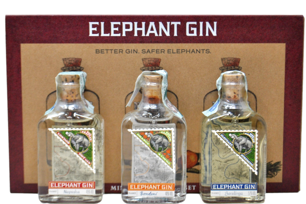 ELEPHANT GIN MINIATURE TASTING SET (3 x 50 mL) - ELEPHANT GIN
