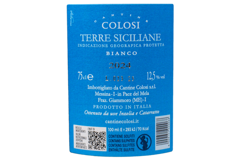 TERRE SICILIANE BIANCO IGP "MAR'E" 2024 - CANTINE COLOSI