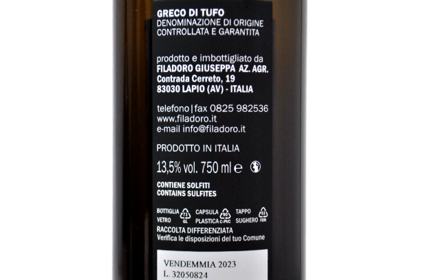 GRECO DI TUFO DOCG 2023 - FILADORO