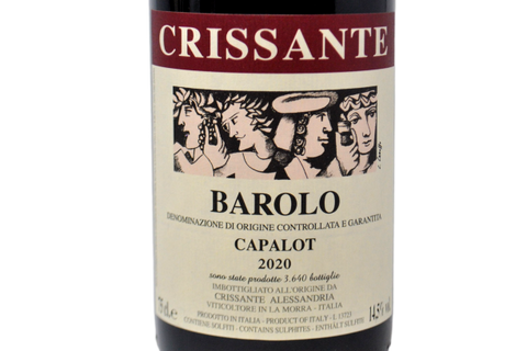 BAROLO DOCG CAPALOT 2020 - CRISSANTE ALESSANDRIA