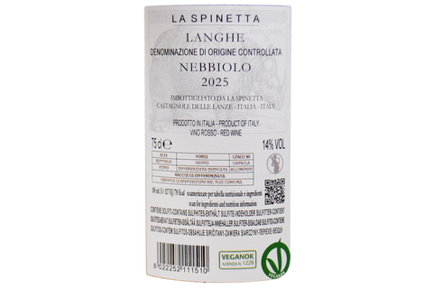 LANGHE NEBBIOLO DOC 2025 - LA SPINETTA RIVETTI