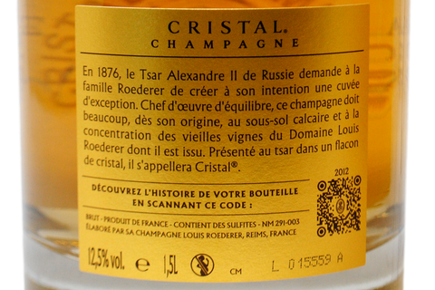 CHAMPAGNE BRUT "CRISTAL" 2012 (COFANETTO) MAGNUM - LOUIS ROEDERER