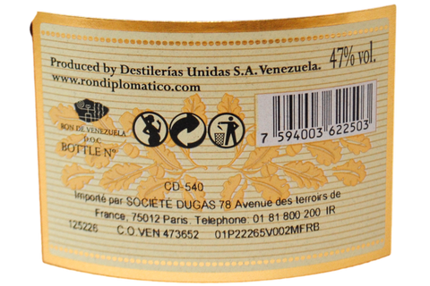 Rhum Diplomatico "Ambassador Selection Cask Strength" cl.70-Distilerias Unidas