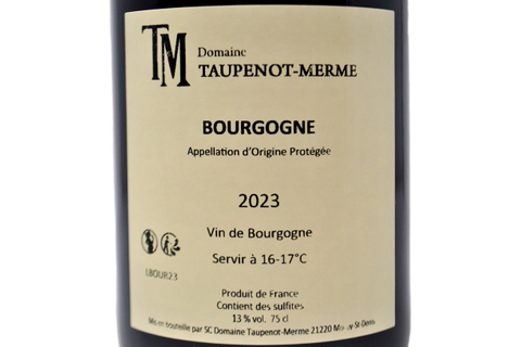 BOURGOGNE PINOT NOIR 2023 - DOMAINE TAUPENOT-MERME