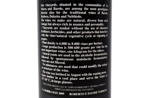 BARBERA D'ALBA DOC "IL CERRETO" 2022 - ROBERTO VOERZIO