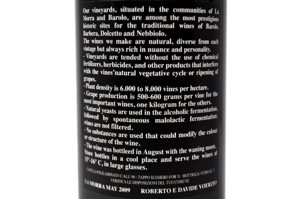 BARBERA D'ALBA DOC "IL CERRETO" 2022 - ROBERTO VOERZIO