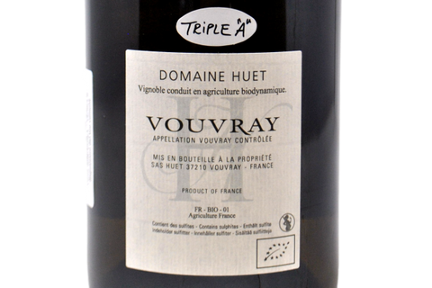 VOUVRAY SEC AVC "CLOS DU BOURG" 2023 - DOMAINE HUET