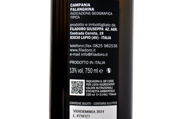 CAMPANIA FALANGHINA IGT 2024 - FILADORO