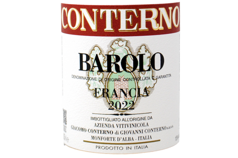 BAROLO DOCG "FRANCIA" 2022 - GIACOMO CONTERNO
