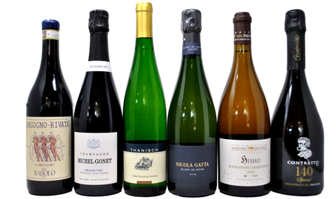 BEST SELLER TASTING BOX LIMITED EDITION - EMOZIONI ALLO STATO LIQUIDO - 5 BOTTIGLIE + RIESLING 1988 THANISCH IN OMAGGIO