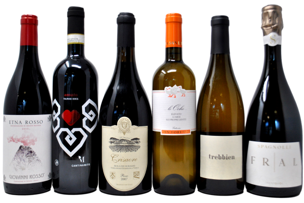 NORD-SUD-OVES-EST TASTING BOX - L'ITALIA IN TUTTO E PER TUTTO - 6 BOTTIGLIE