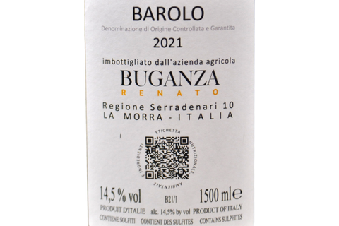 BAROLO DOCG 2021 MAGNUM - AZIENDA AGRICOLA BUGANZA RENATO