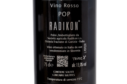 VINO ROSSO “POP” 2025- RADIKON