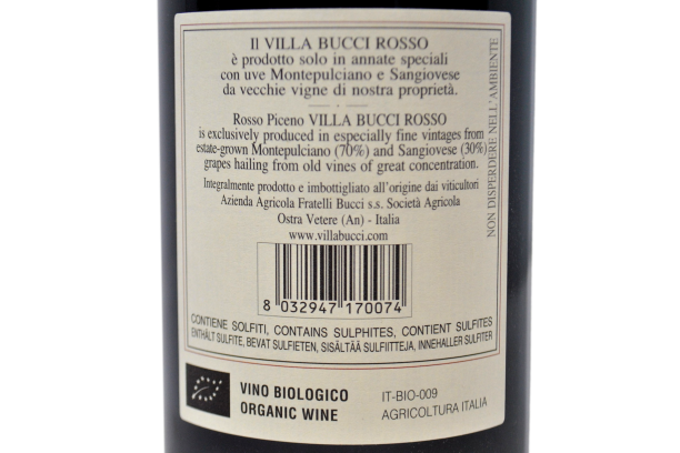 PICENO ROSSO DOC 2020 - VILLA BUCCI