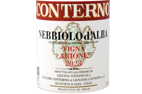 NEBBIOLO D'ALBA "VIGNA ARIONE" 2023 - GIACOMO CONTERNO