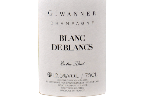 CHAMPAGNE BLANC DE BLANCS EXTRA BRUT - G.WANNER